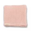 Picture of Waffle Baby Blanket Blush | Bella Tunno