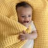 Picture of Waffle Baby Blanket Sunshine | Bella Tunno