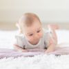 Picture of Reversible Bib + Burp Set Orchid | Bella Tunno