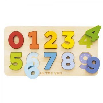 Picture of Counting Wooden Numbers Shape Sorter | Le Toy Van