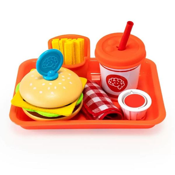 Picture of Pretendables Burger & Fries Set | Pretendables by Fat Brain