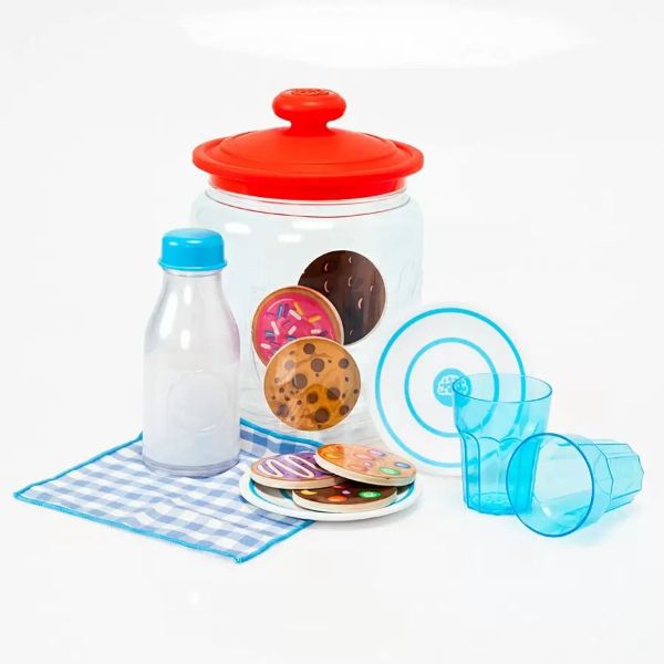 Picture of Pretendables Milk & Cookies Set | Pretendables by Fat Brain Toy