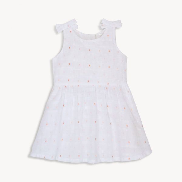 Picture of Magnetic Me Swiss Dot cotton magnetic easy peasy sleeveless dress