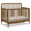 Picture of Liberty 4-in-1 Convertible Spindle Crib - Natural Walnut | Namesake