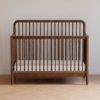 Picture of Liberty 4-in-1 Convertible Spindle Crib - Natural Walnut | Namesake