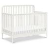 Picture of Liberty 4-in-1 Convertible Spindle Crib - Warm White | Namesake