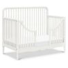 Picture of Liberty 4-in-1 Convertible Spindle Crib - Warm White | Namesake