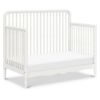 Picture of Liberty 4-in-1 Convertible Spindle Crib - Warm White | Namesake