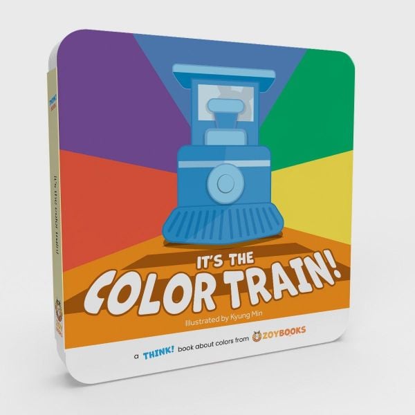 Picture of It's The Color Train Interactive Book | Zoy Books