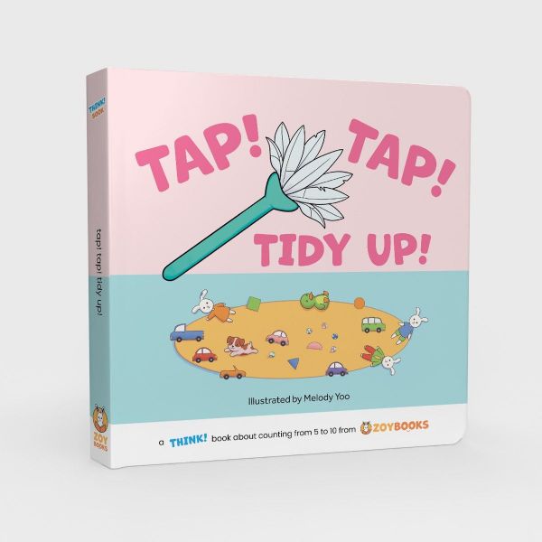 Picture of Tap Tap Tidy Up Interactive Book | Zoy Books