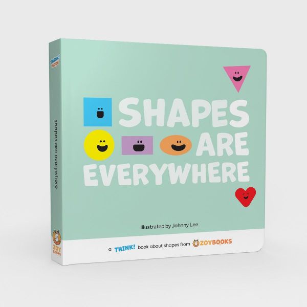 Picture of Shapes Are Everwhere Interactive Book | Zoy Books