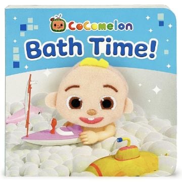 Picture of Cocomelon Bath Time! Finger Puppet book | Cottage Door Press