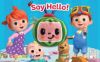 Picture of CoComelon Say Hello! Finger Puppet book | Cottage Door Press