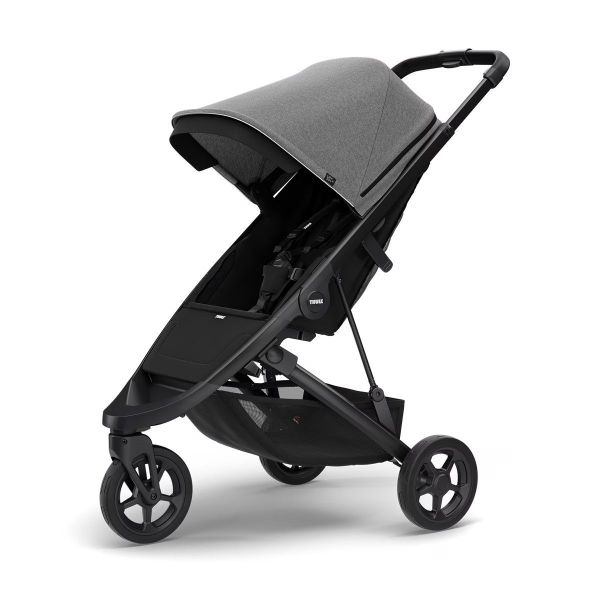 Picture of Spring Stroller Grey Melange on Black | Thule