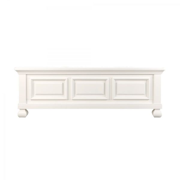 Picture of Solvang Low-Profile Footboard - Pure White | by Appleseed