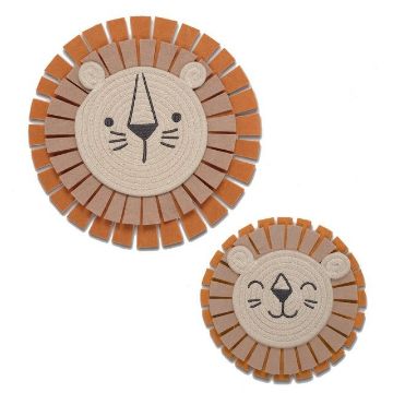 Picture of 2 PC.- Lion Decor - Jungle Adventure | Lambs & Ivy