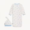 Picture of Magnetic Me Blue Baby Beats Modal Gown And Hat Set (0-3 Months)