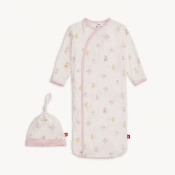 Picture of Magnetic Me Pink Baby Beats Modal Gown And Hat Set (0-3 Months)