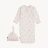 Picture of Magnetic Me Pink Baby Beats Modal Gown And Hat Set (0-3 Months)
