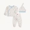 Picture of Magnetic Me Blue Baby Beats Modal Kimono Take Me Home Set - Newborn