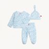 Picture of Magnetic Me Blue Herds Of A Feather Modal Kimono Take Me Home Set - Newborn