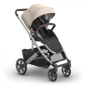 Picture of Cruz V3 Stroller - Declan - Oat/Silver/Chestnut | Uppa Baby
