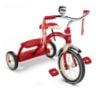Picture of Classic Red Dual Deck Tricycle | Radio Flyer