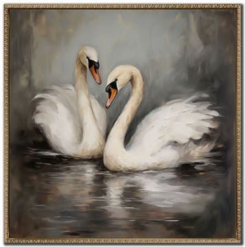Picture of Ballet Of The Swans I - 24 X 24 | BFPK Artwork