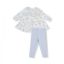 Picture of Angel Dear Sweet Rose Calico Smocked Ruffle Long Sleeve Dress and Leggings
