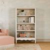 Picture of Liberty Assembled Bookcase in Warm White | Namesake
