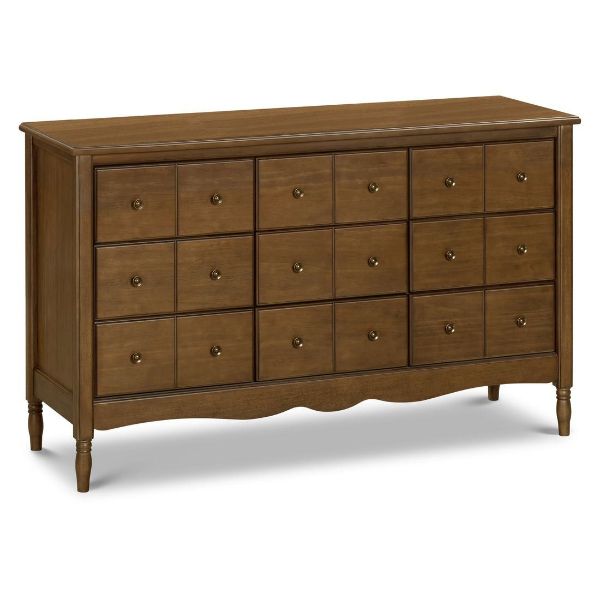 Picture of Liberty 9-Drawer Assembled Dresser in Natural Walnut | Namesake