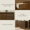Picture of Liberty 9-Drawer Assembled Dresser in Natural Walnut | Namesake