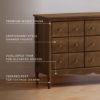 Picture of Liberty 9-Drawer Assembled Dresser in Natural Walnut | Namesake