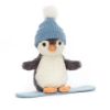 Picture of Peanut Penguin Snowboarding Small | Jingle by Jellycat