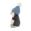 Picture of Peanut Penguin Snowboarding Small | Jingle by Jellycat