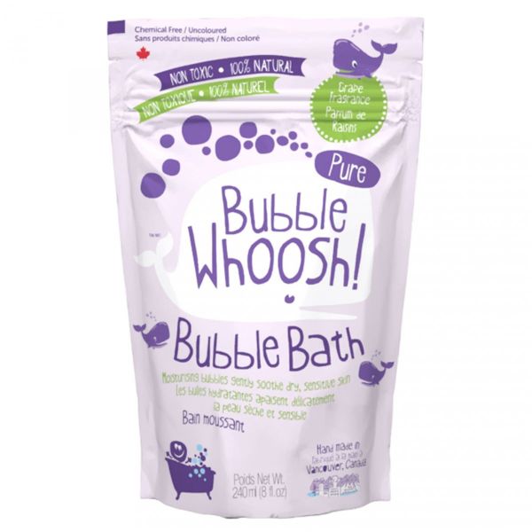 Picture of Bubble Whoosh Pure Grape - Dye Free Bubble Bath Powder | Loot Toy