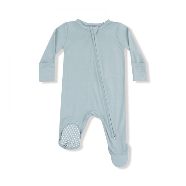 Picture of Angel Dear Basics - Jadeite - 2 Way Zipper Footie