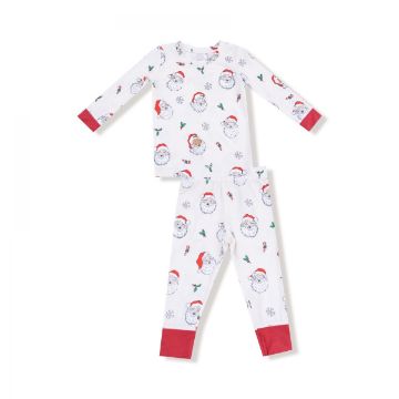 Picture of Angel Dear Vintage Santas - Long Sleeve Loungewear Set