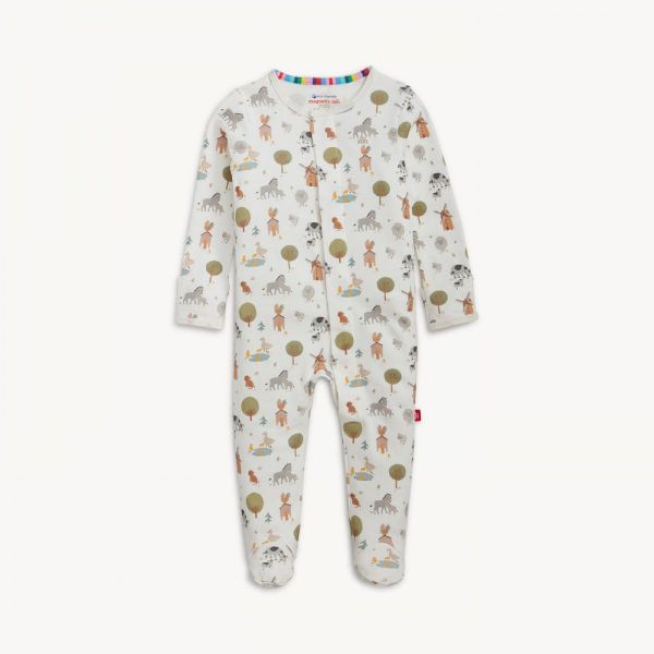 Picture of Magnetic Me Funny Farm Organic Cotton Footie