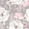 Picture of Sheet - Grey Floral - Botanical Baby - Signature | Lambs & Ivy