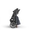 Picture of Cruz V3 Stroller - Julian - Dusty Blue/Carbon/Chestnut | Uppa Baby