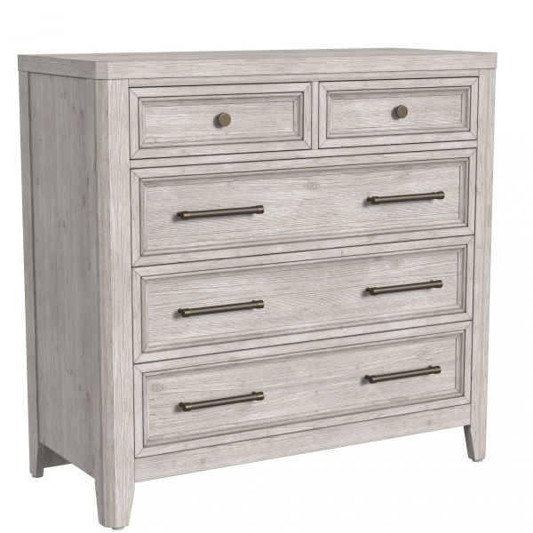 Picture of Carlson 5 Drawer Chest - Washed Linen | Westwood Furniture