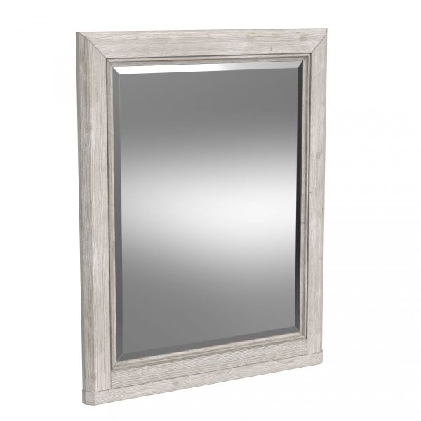 Picture of Carlson Mirror - Washed Linen | Westwood Furniture